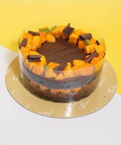 Sinful Chocolate & Mango Cake (700gms)