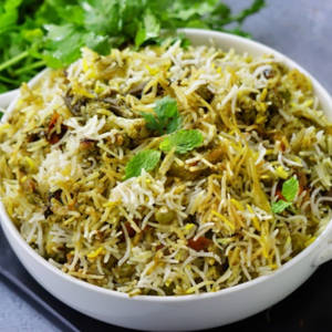 Hyderabadi Chicken Tikka Biryani