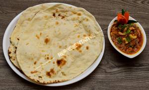 Butter Phulka(3) With Mix Veg Curry Combo