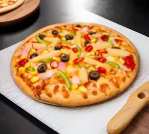 Veg. paradiese pizza