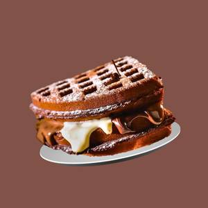 Triple Chocolate Waffle