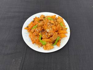 Chicken desi masala penne