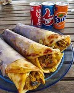 Soya Chaap Irani Roll