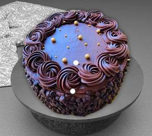 Light chocolate cake 