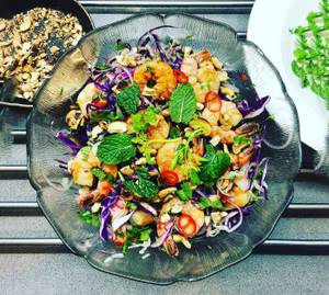 Rainbow Prawn Salad