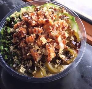 Katsu Chicken Poke Bowl