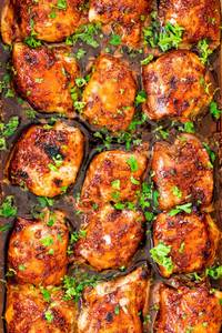 Brown Garlic Chicken