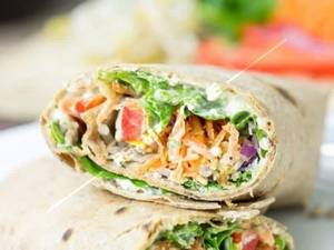 Cheese Veg  Crispy Wrap