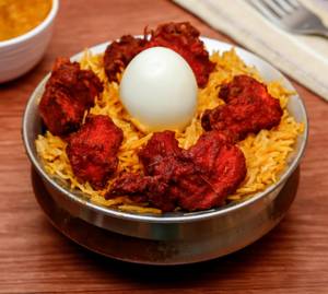 Hyderabadi Chicken 65 Boneless Biryani