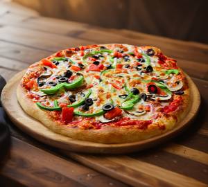 Vegtable Cheese Pizza(9Inches)
