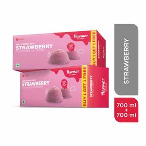 Strawberry  Ice Cream [700 Ml + 700 Ml]
