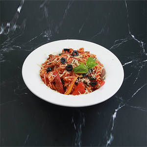 Arrabiata Pasta With Sundried Tomato & Parmesan Cheese