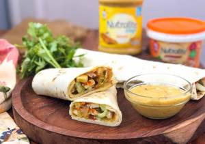 Veg Schezwan Roll