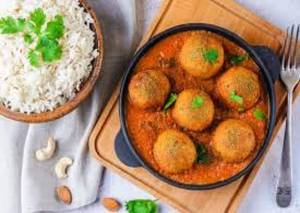 Malai Kofta + Rice
