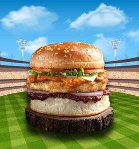 Paneer Amritsari Burger