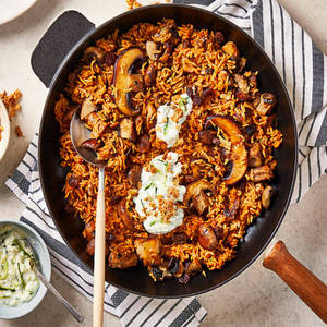 Mushroom Biryani