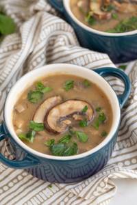 Mushroom Chettinad Soup