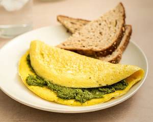 Pesto And Roasted Omelette