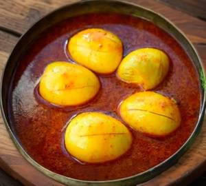 Egg Curry [ 2 Egg ] + 3 Roti