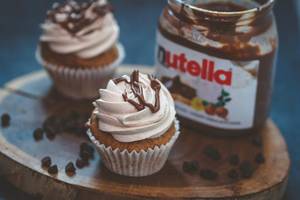 Nutella Cupcakes (mini) 2 Pc