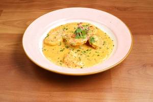 Creamy Garlic Prawns
