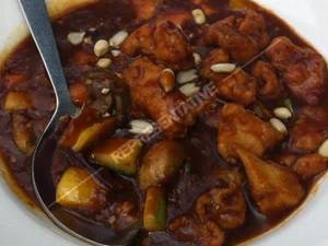Mongolian Chicken sweet and spicy 