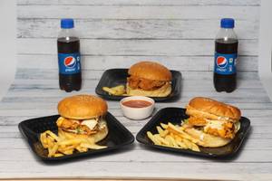 Trio Burger Meal