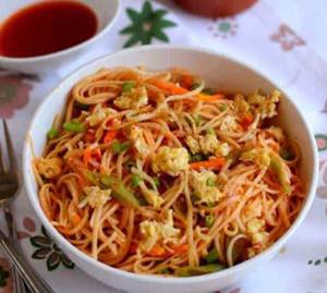 Schezwan Egg Noodles