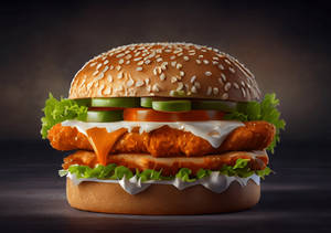 Veg Burger Jumbo