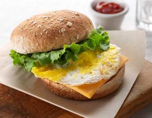 Masala Egg Burger