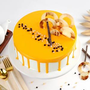 Eggless Butterscotch Cake