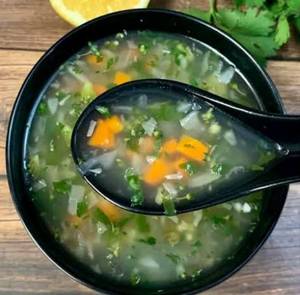 Lemon Coriander Soup