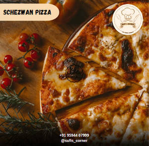 Schezwan Pizza [8 Inches]