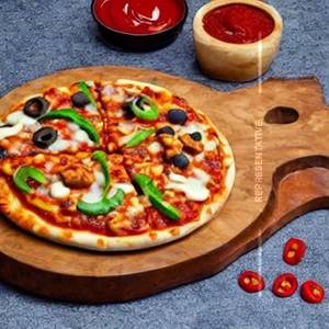 Veggie Mexican Twist Pizza