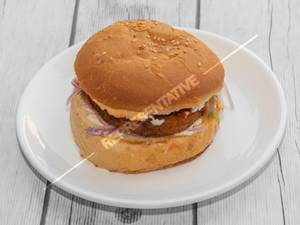 Regular Chicken Patty Burger