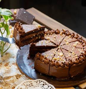 Breve Signature Chocolate And Hazelnut Praline Cake