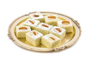 Khoya Badam Barfi
