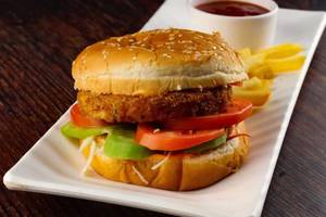 Aloo tikki burger