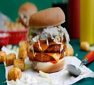 Double Patty Cheese Slice Burger