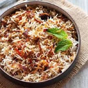 Mutton Keema Biryani