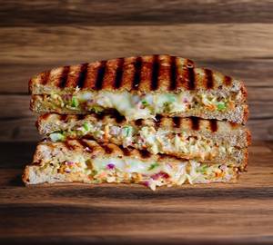 Mushroom Tandoori Cheese Sandwich