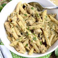 Chicken Pesto Cream Pasta