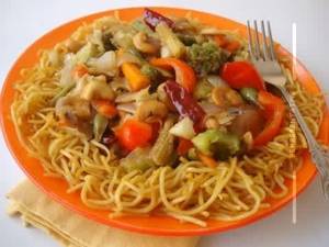 Veg Hongkong Noodles