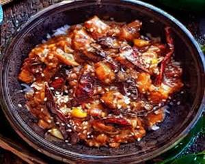 Schezwan Rice Chicken
