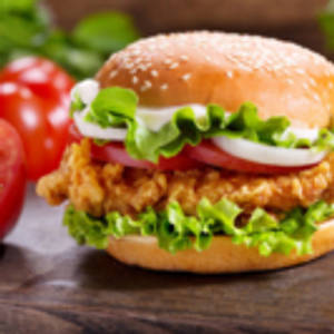 Crispy Chicken Supreme Burger 