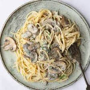 Mushroom Pasta (White Sauce)