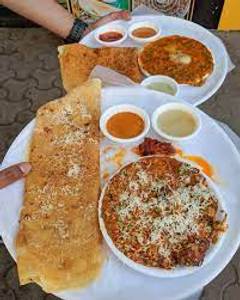 Cheese Bhaji Dosa