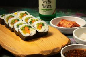 Vegetable Gimbap [ 10 pcs ]