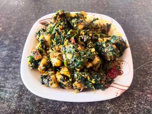 Aloo methi dry