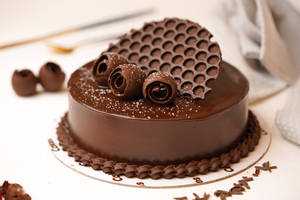 Double Truffle Cake (2 Lbs)